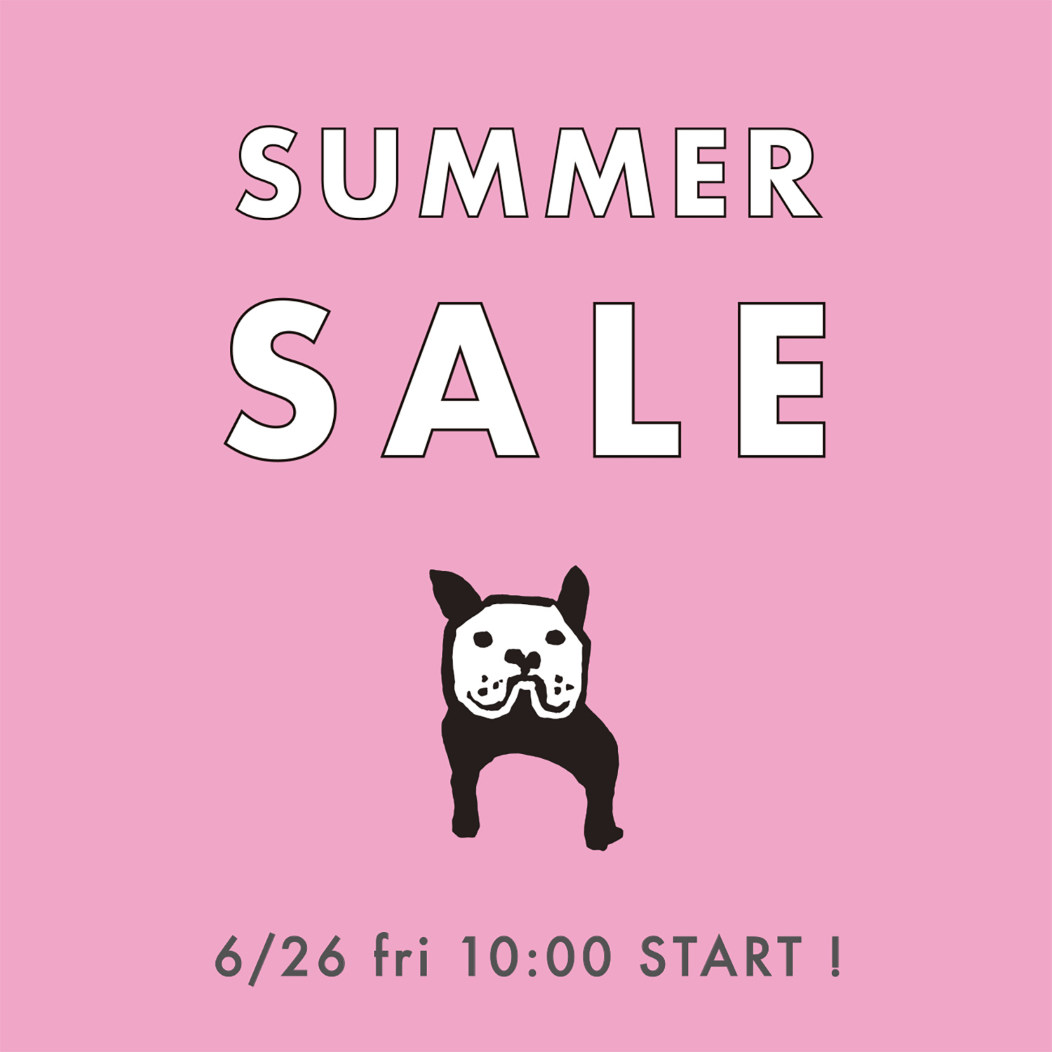 『SUMMER SALE』開催のお知らせ